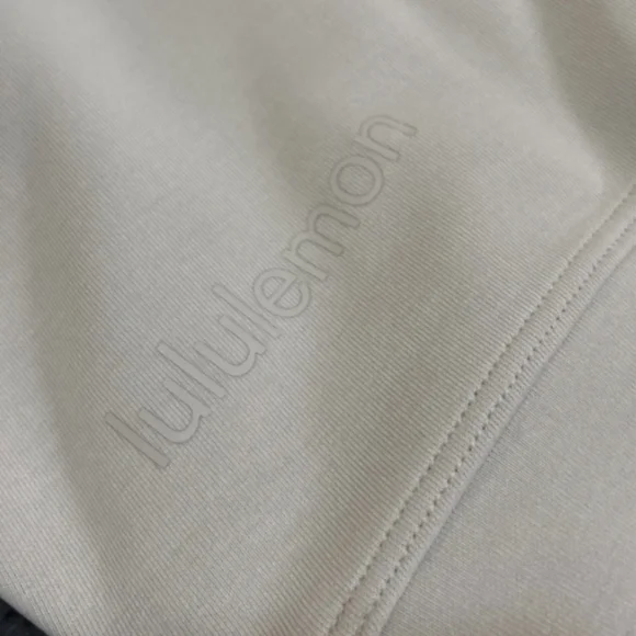 Lululemon Perfectly Oversized Cropped Crew *Softstrem Bone Coloropal  Size 8 NEW - Picture 3 of 7